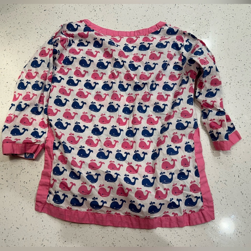 Pottery Barn Kids Whale Print Cotton Swim Cover-Up
Tunic 2-3t - Picture 2 of 4